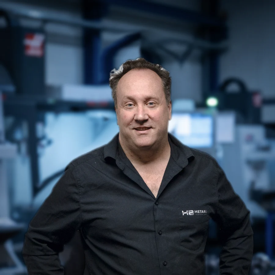Marcel Boselie, eigenaar en aanspreekpunt techniek en productie bij HB Metaalbewerking